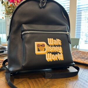 Disney Black and Gold Backpack